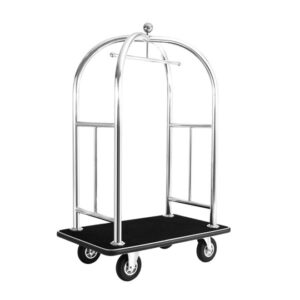 Luggage Trolley - Silver Color