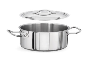 MEDIUM SHALLOW CASSEROLE (WITH LID) 28x12 CM 7.4 LT