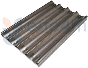 Non Stick Baguette Tray 4 Chanels 60*40