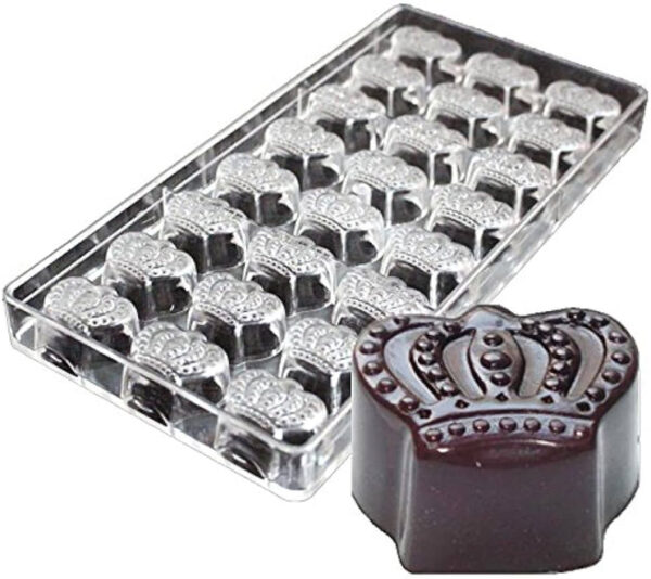 POLYCARBONATE CHOCOLATE MOLD - CROWN