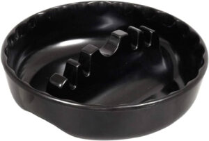 (ASHTRAY ROUND BLACK)