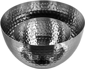s/s hammered bowl (S)