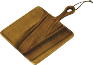 Display w/handle (Iroko) 25x47 cm