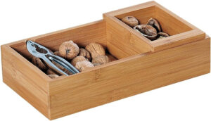 2 Part. Rectangular Nuts Bowl 13*24*4 cm