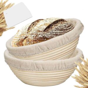 Bread Basket Round 23.5 Cm with cloth