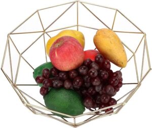 Wire Fruit Basket (Copper Covered) - GRV-5016-BAKIR