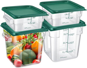PC Square Food storage Container    7L/7.5QT
22.5x22.5x23