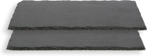 Slate Square Display Plate 200x200 mm