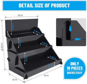 Conbination S/S Display Stand 5 pcs Set