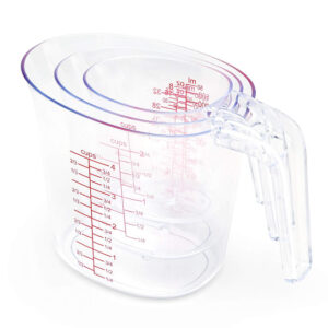 PC 2000ML PC stackable measuring cup 22X15X23