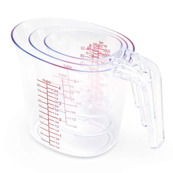 PC 2000ML PC stackable measuring cup 22X15X23