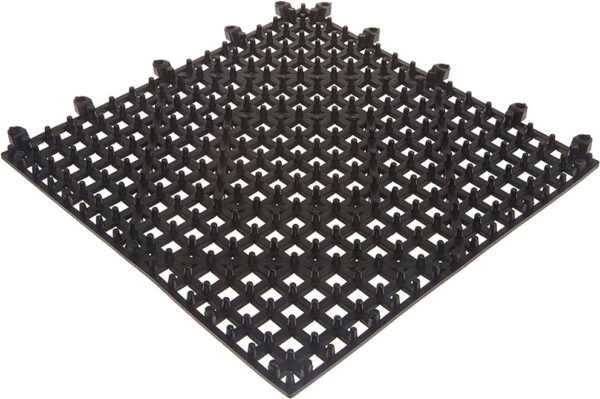 TPR Bar Drain Mat Black 32*32*1.5