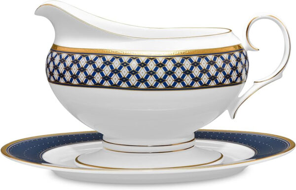 GRAVY BOAT &STAND