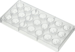 POLYCARBONATE CHOCOLATE MOLD - ROSE
