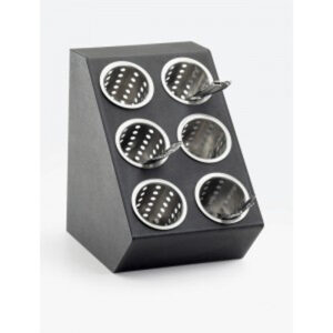 6-Hole Counter Flatware Dispenser