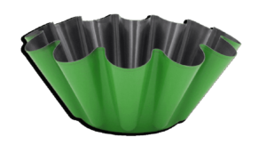 FLUTED ROUND CAKE TIN NO:5