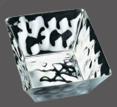 s/s square hammered bowl  (M)