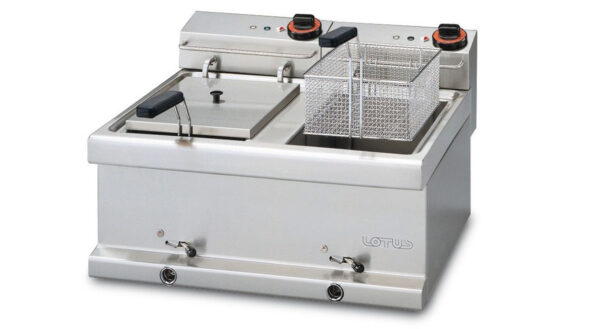 Elect Double Fryer 8+8lt Table Top