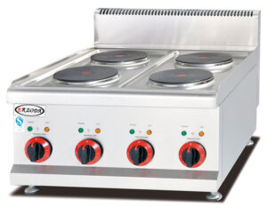 Elect 4 Hot Plate Cooking Range Table Top