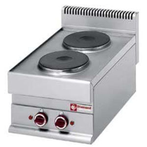 Elect 2 Hot Plate Cooking Range Table Top - MEC RM