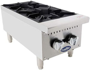 Gas 2 Burner Cooking Range Table Top