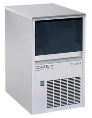 Elect Ice Cube Maker 25kg Storage 06kg