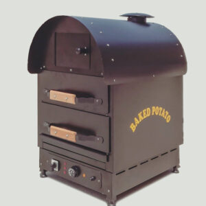 Gas Potato Baking Oven With 3 Drawers