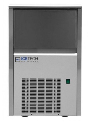 Elect Ice Cube Maker 45kg Storage 15kg