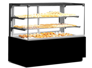 Elect Cake Display Showcase With 3 Level Glass Shelf & Box Type Finishing