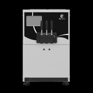 Elect Soft Ice Cream Machine 2 Flavored With 1 Mix