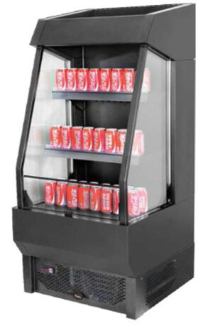 Elect Grab & Go Open Display Chiller +1~+6˚C 3 Adjustable Shelves + LED Lighting