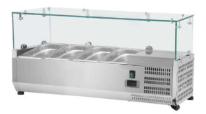 Elect Saladatte Table Top 10 GN ¼  European Cooling system