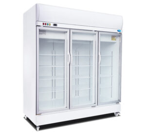 3 Glass Door Upright Chiller Capacity 1500 liters