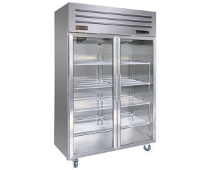 2 Glass Door Upright Chiller Capacity 800 lt