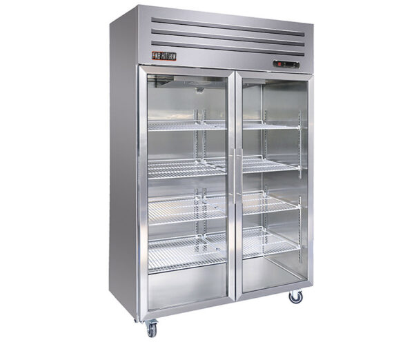 2 Glass Door Upright Chiller Capacity 800 lt