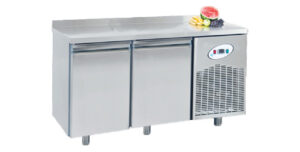 Electric 2 Solid Door Table Chiller 282 Lt European Cooling System