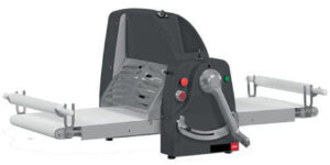 Elect. Dough Sheeter Double Side Belt Table Top