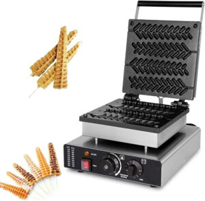 Elect Single Waffle Stick Type Iron Table Top