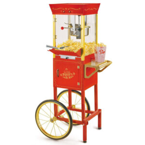 Elect Popcorn Machine with Trolley