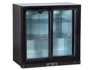 Elect 2 Hinged Door Bottle Cooler 201lt