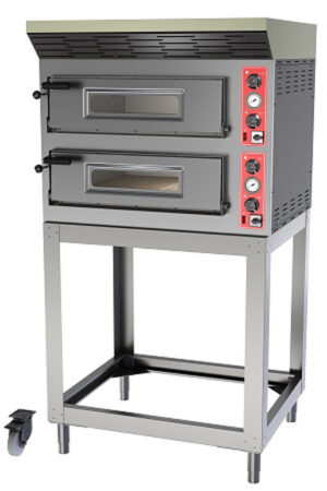 Elect Single Deck Pizza Oven + Stand