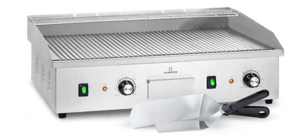 Elect Smooth Grill 10mm Thick Table Top 300°C