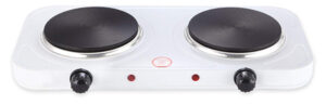 Elect 2 Hot Plate Cooking Range Table Top - Roller Grill
