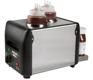 Elect Double Sauce Warmer Table Top
