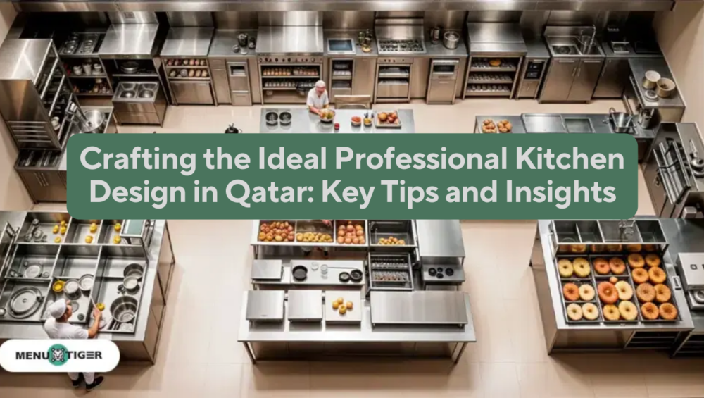 Crafting the Ideal Professional Kitchen Design in Qatar: Key Tips and Insights